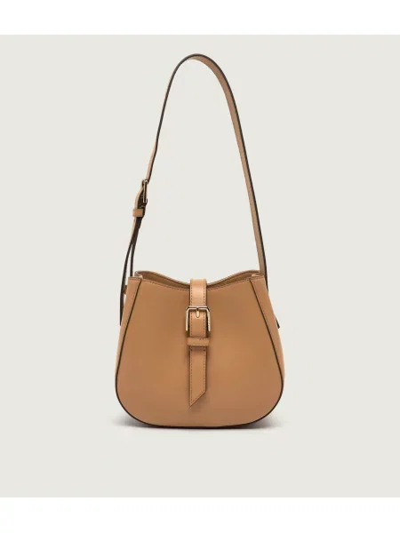 Furla De piele geantă pe umăr Furla Dora Mini bej