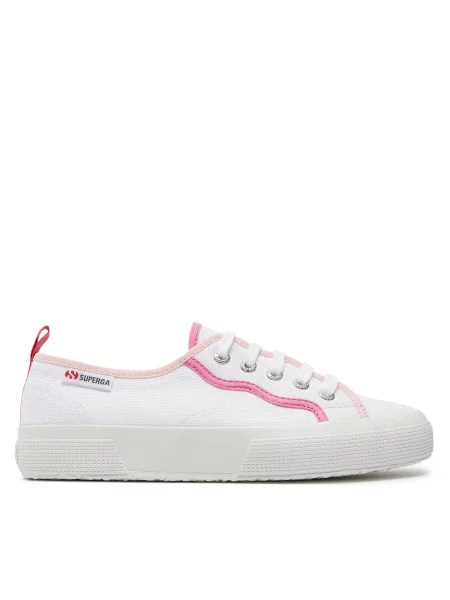 Superga Sneakersy Curly Bindings biela