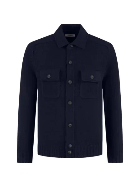 Cardigan Gran Sasso tricotate albastru