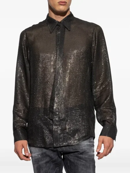 Cămașă Dsquared2 negru