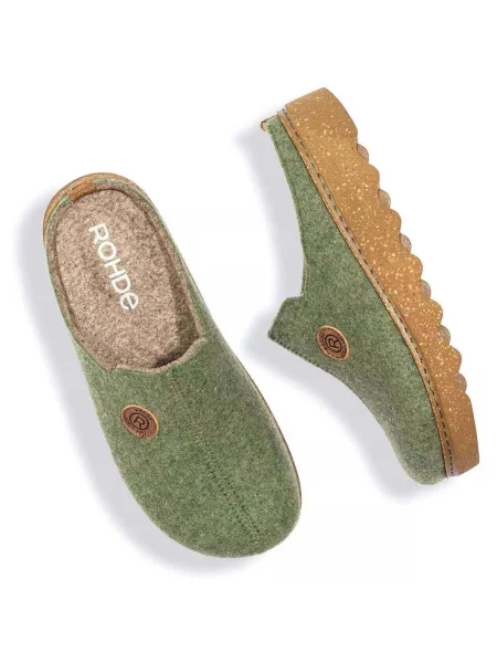 Pantofi Rohde verde