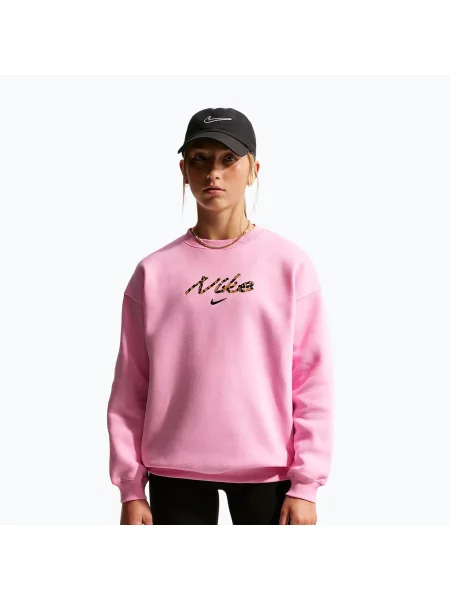 Bluză pentru copii Nike Sportswear Studio pink rise roz