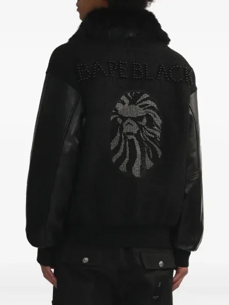 Geacă bomber Bape Black *a Bathing Ape® negru