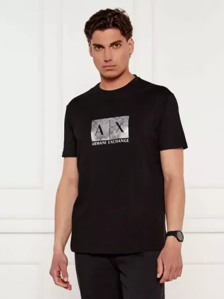 Armani Exchange Póló fekete
