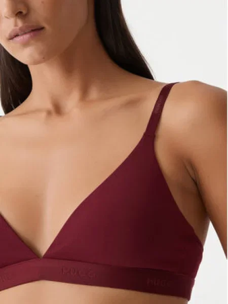 HUGO Bralette melltartó piros