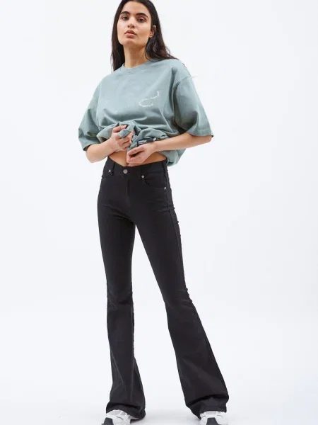 Dr. Denim Jeans Macy denim negru