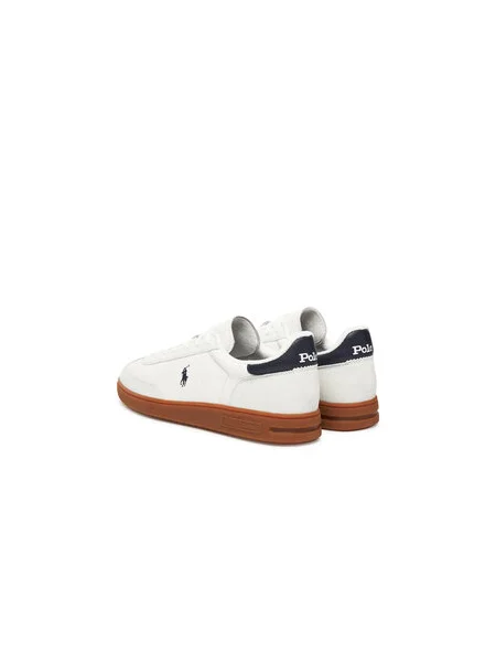 Sneakersy Polo Ralph Lauren Bedford Écru biela