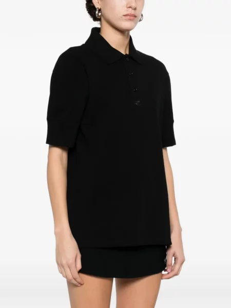 Polo Courreges negru