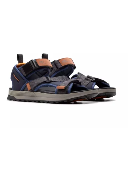 Sandały Clarks niebieskie