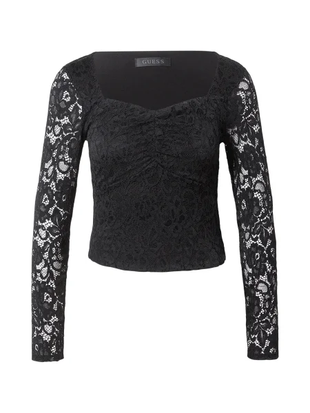 GUESS Tričko černá