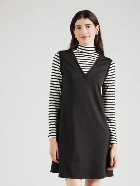 ONLY Rochie ONLEVA negru alb