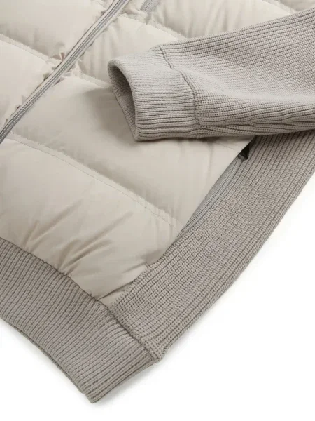 Palton Woolrich tricotate gri