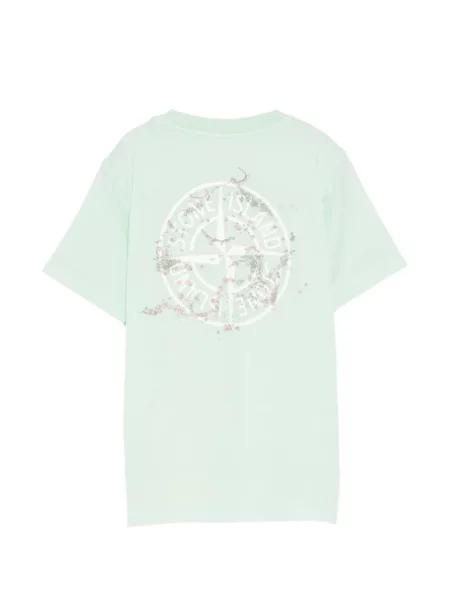 Koszulka dziecięca Stone Island zielona
