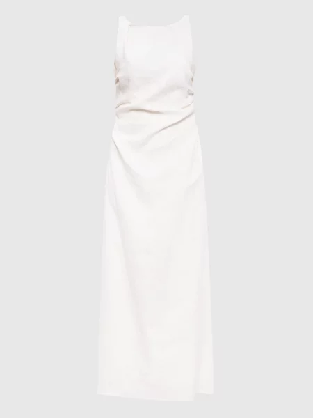 Сукня Cera з льону Faithfull біла