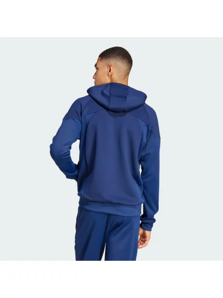 Bluza z kapturem Tiro 25 Full-Zip niebieska