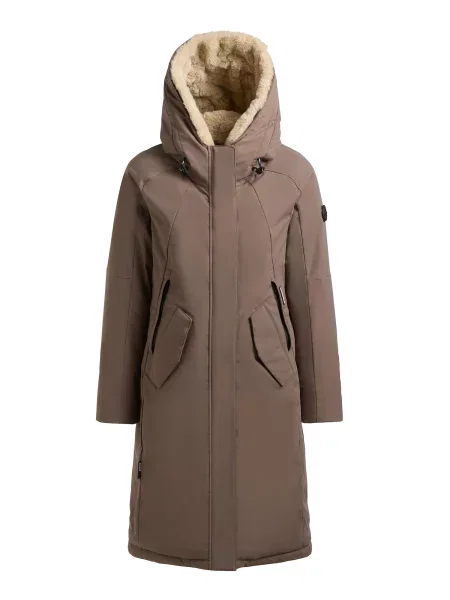 Khujo Zimní parka CIELA světle hnědá