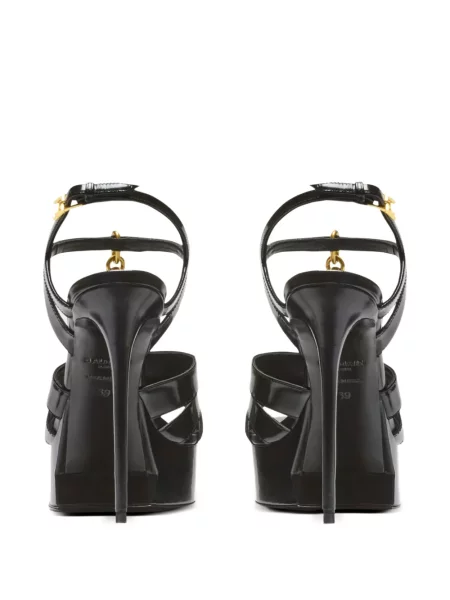 Sandale Balmain cu platformă negru