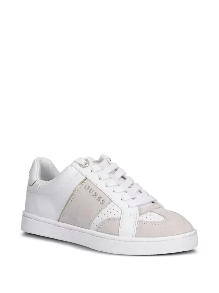 Sneakerși Guess alb