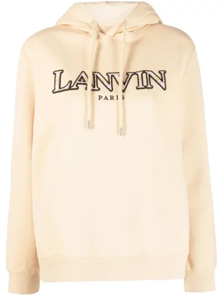 Hanorac cu glugă Lanvin cu broderie
