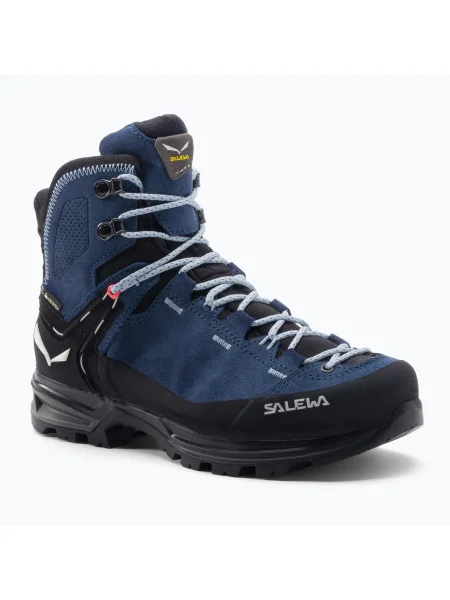 Cizme de trekking pentru femei Salewa MTN Trainer 2 Mid GTX marin albastru
