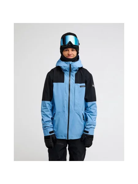 Kurtka z kapturem Quiksilver Forever Stretch GORE-TEX niebieski niebo S czarny