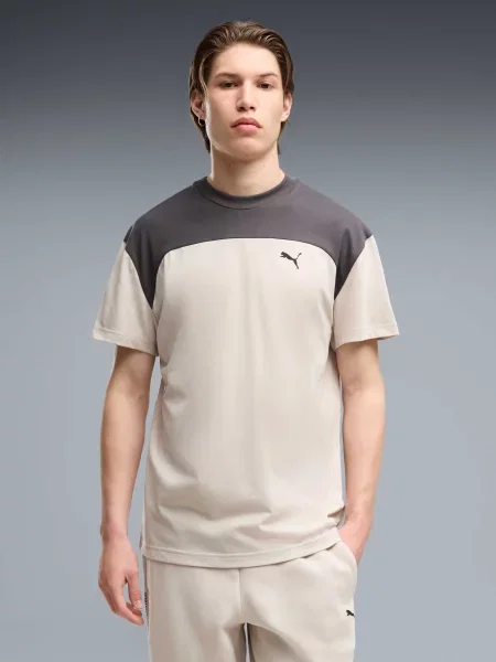 Футболка Puma бежевая