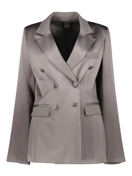 Satenski blejzer Lorena Antoniazzi siva