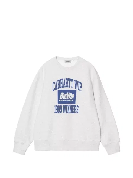 Pulover Carhartt Wip cu imagine gri