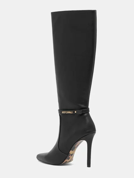 Just Cavalli cizme cu cui negru