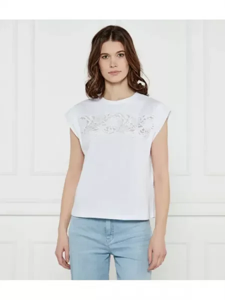 TWINSET Tricou alb