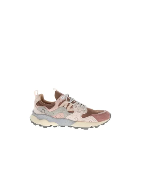 Sneakersy Flower Mountain w kwiatki różowe