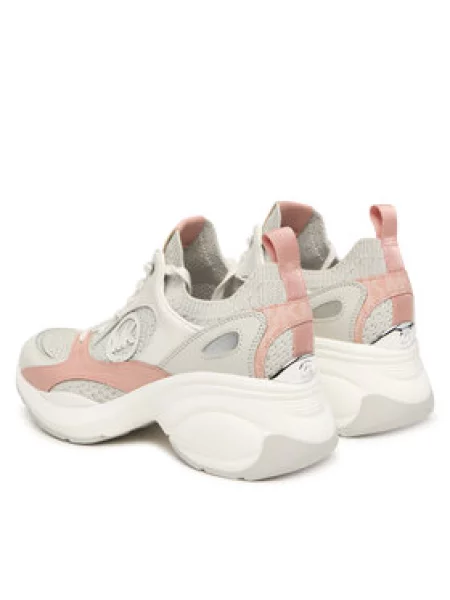 Sportcipők MICHAEL Michael Kors Zuma Knit Trainer rózsaszín