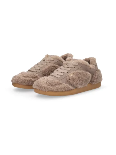 Sneakersy Liu Jo skórzane beżowe