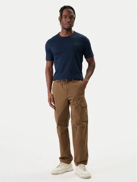BOSS Tricou Tegood bleumarin albastru