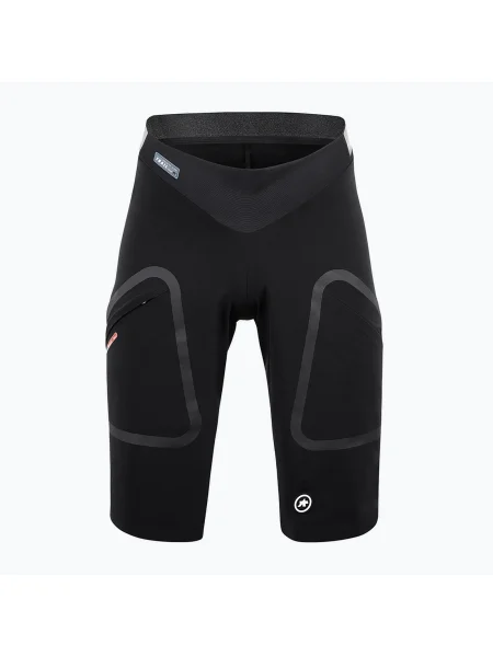 Мъжки къси панталони за колоездене ASSOS Trail Tactica Cargo T3 black черно