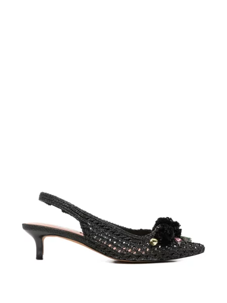 Pantofi cu toc Bibi Lou slingback negru