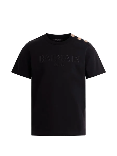 Koszulka dziecięca Balmain czarna