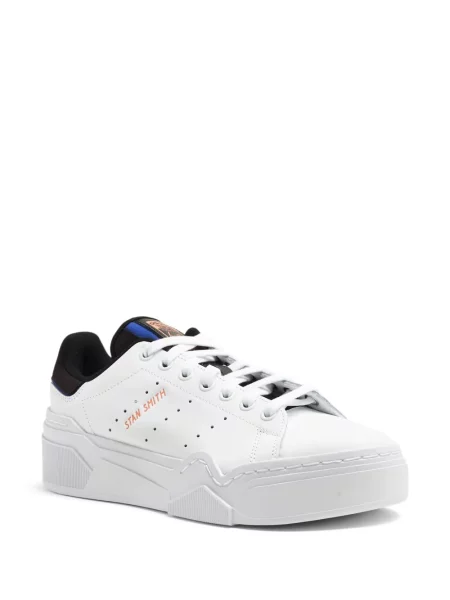Маратонки Adidas Stan Smith с връзки с дантела бяло