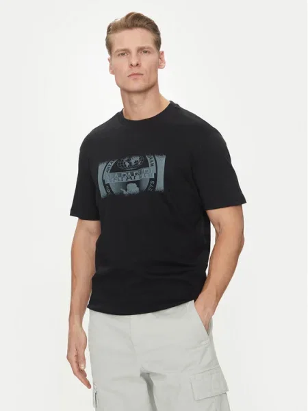 Napapijri Tricou S-Vanni negru