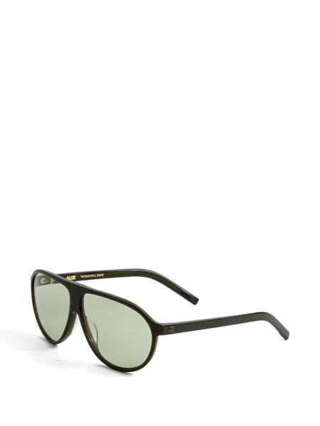 Ochelari de soare aviator Kaleos verde