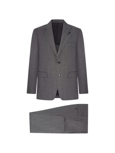 Costum Lardini de lână gri