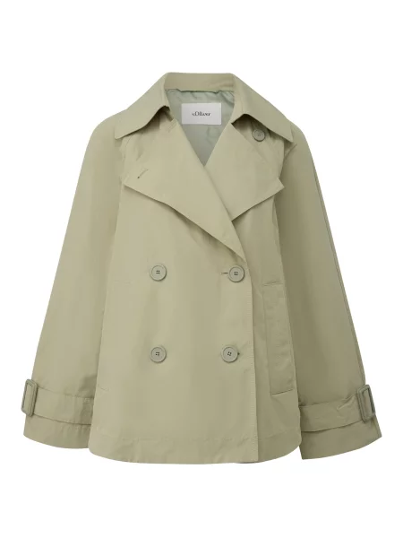 S.Oliver Geacă de primăvară-toamnă mentă verde