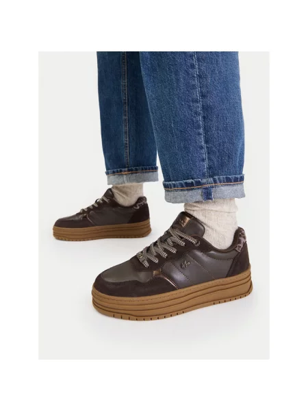 Sneakersy MEXX brązowe