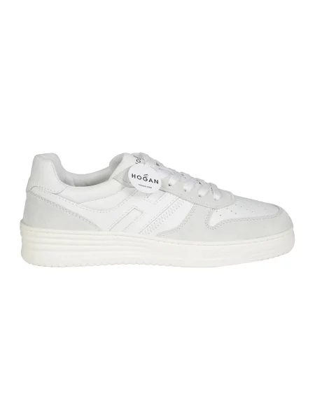 Sneakersy Hogan skórzane zielone