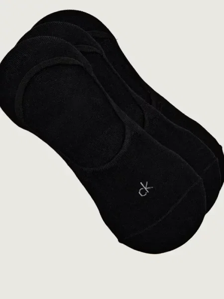 Calvin Klein Șosete/tălpici 3 pack negru