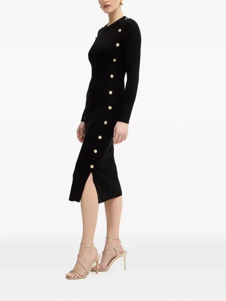Rochie midi Guess negru