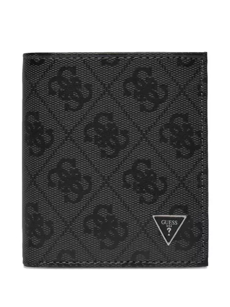 Novčanik Guess s autogramom crna