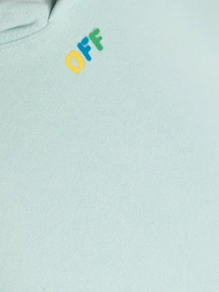 Bluza z kapturem dziecięca Off-white biała