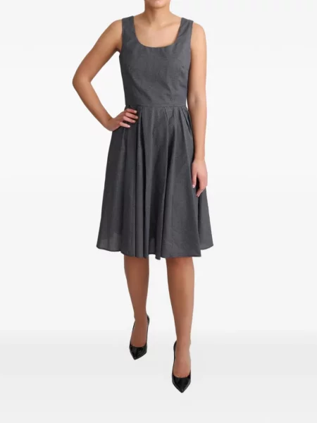 Rochie midi Dolce & Gabbana gri