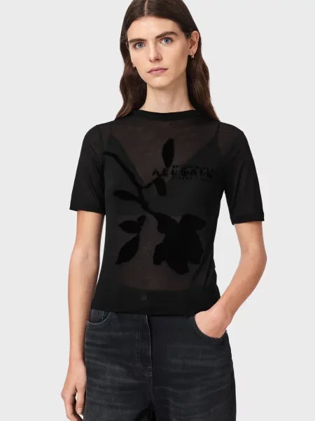Футболка Allsaints чорна